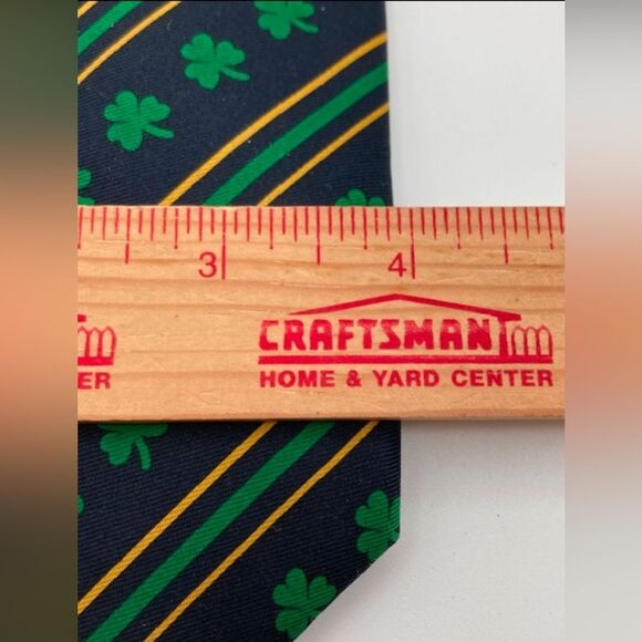 St Patrick’s Day T-Shirt & Tie Bundle, Irish Themed Green Shamrock Celtic - Picture 10 of 11